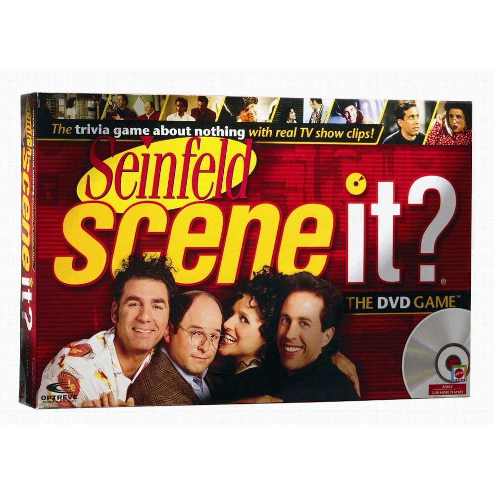 Scene It The DVD Game Seinfeld Edition 2008 Factory Sealed New